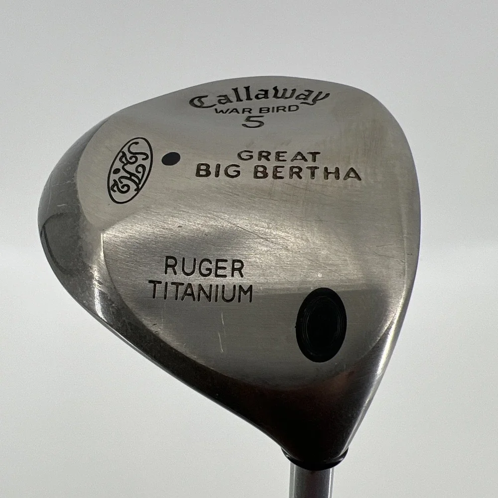 Callaway Great Big Bertha War Bird 5 Fairway Wood RH Golf Club Ruger Titanium